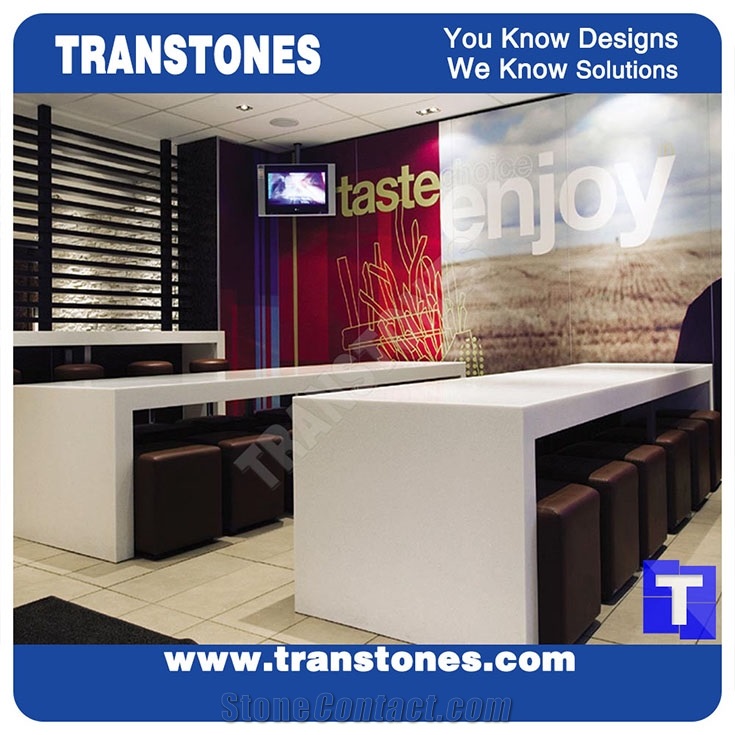 White Artificial Stone Marble 3d Design Wall Panel,Engineered Stone Solid Surface Free Style Walling Stone,,Interior Stone Design Acrylic Furniture,Transtones Customized