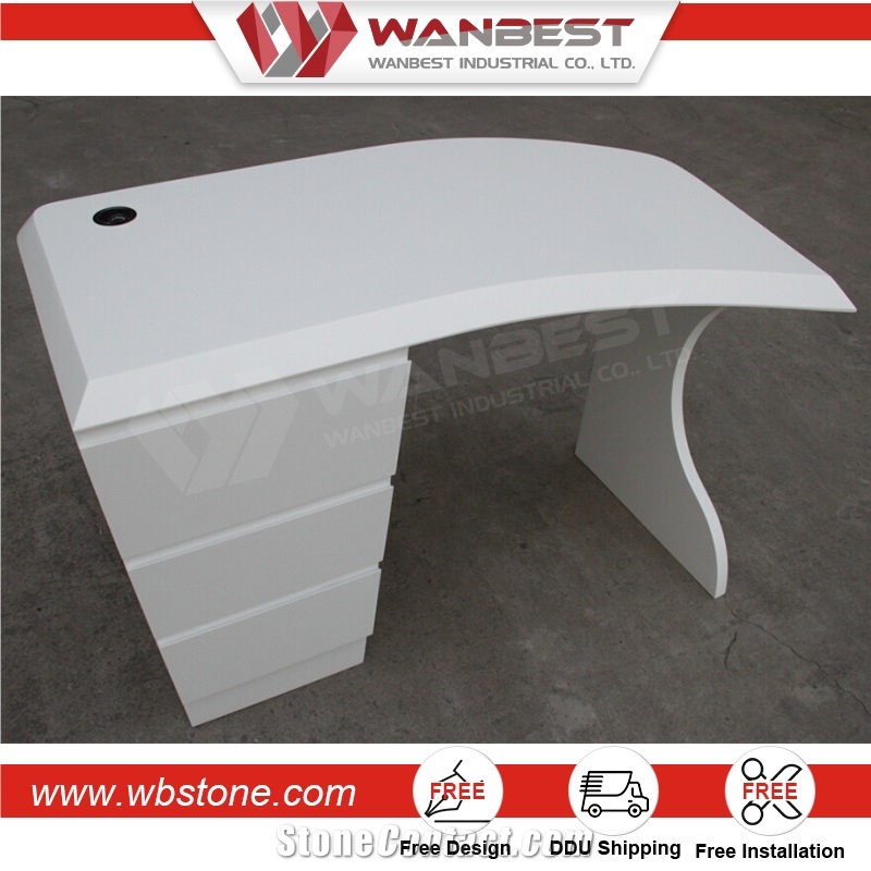 Top Sale Office Artificial Stone Furniture Manager Wood Desk