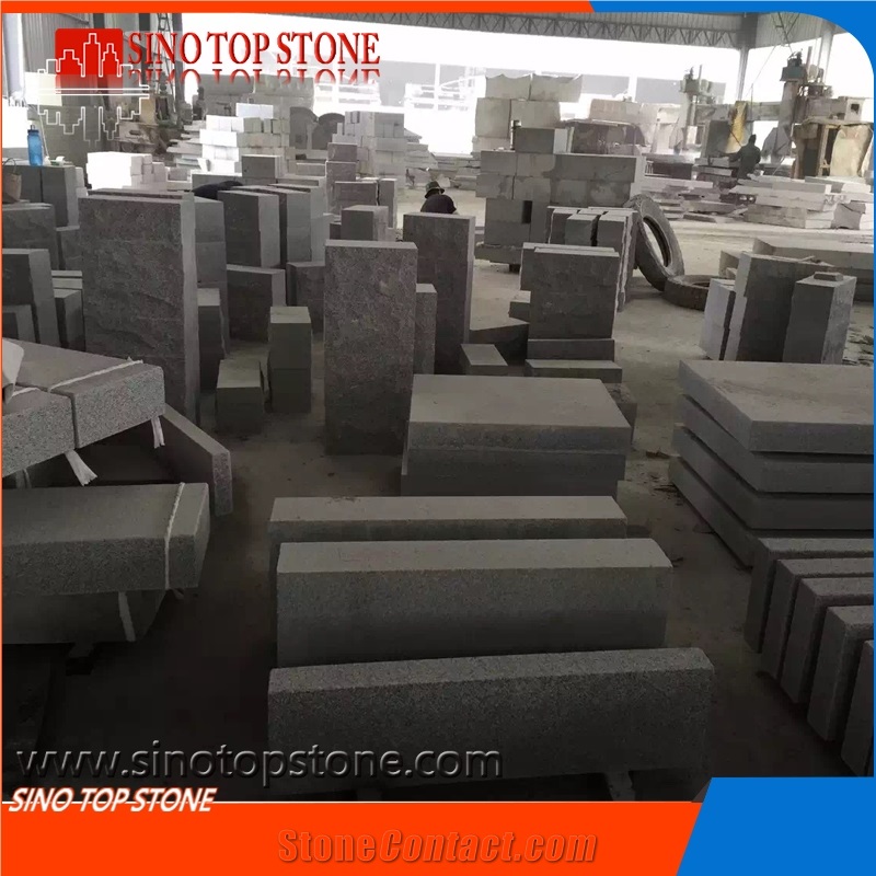 G603 Granite Road Kerb, Cheap Grey Granite Kerbstone, Hubei G603 Paving Factory Directly Price