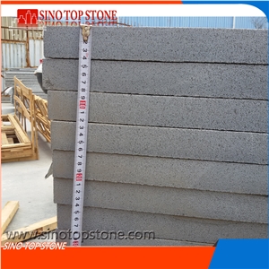 G654 Dark Grey Flamed Surface Granite Paving Tiles, Walkway Paving Stone, Driveway Paving