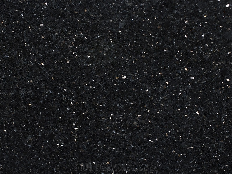 Black Galaxy Granite Slabs & Tiles