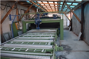 Marmomacchine Mascanzoni Used Polishing and Flaming Machine