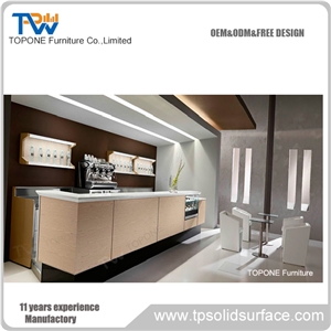 Artificial Marble Stone Bar Table Top Wooden Food Bar Counter Design, White Acrylic Solid Surface Bar Counter Tops for Sale Artificial Marble Stone Bar Table Top Wooden Food Bar Counter Design, White Acrylic Solid Surface Bar Counter Tops for Sale