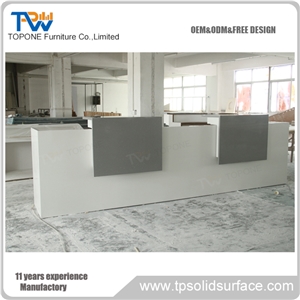 Artificial Marble Stone Hotel Reception Counter Tops Interior Stone Corian Acrylic Solid Surface Hotel Reception Desk Tops Design for Sale Artificial Marble Stone Hotel Reception Counter Tops Interior Stone Corian Acrylic Solid Surface Hotel Reception Desk Tops Design for Sale