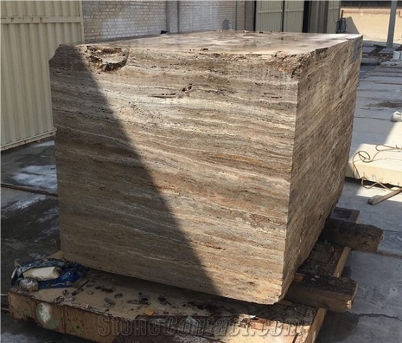 Titanium Aquian Travertine