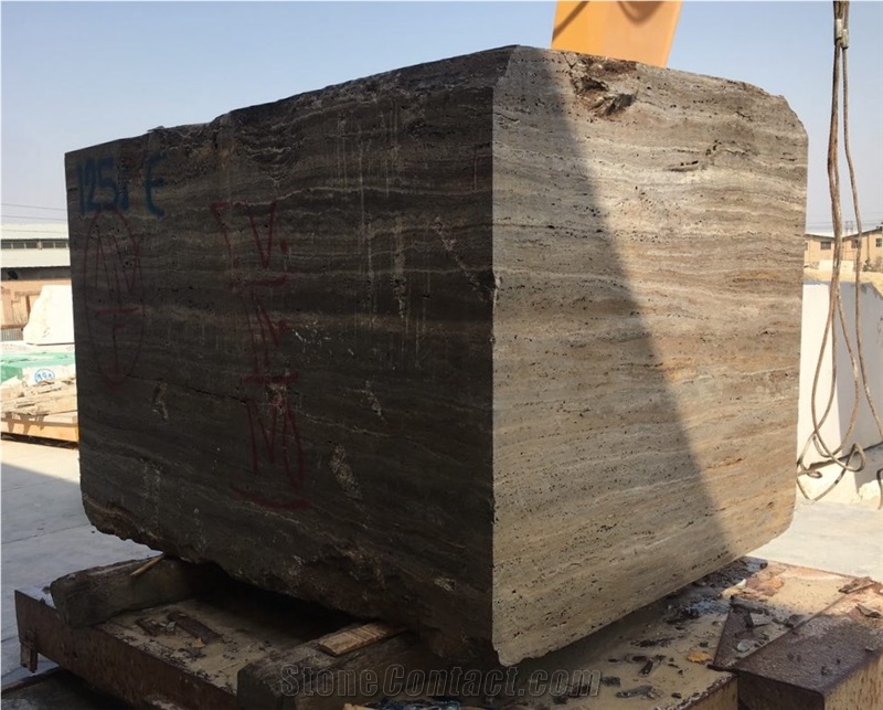 Titanium Aquian Travertine