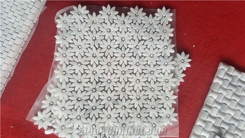 Marble Mosaics,Natural Stone Mosaics,Mosaics with Shape,Wall Mosaic,Floor Mosaic