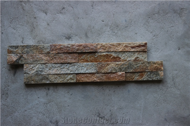 10*40 Cultured Stone, for Wall Cladding, Stacked Stone Veneer, Thin Stone Veneer, Ledge Stone