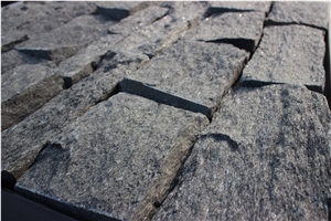 Black Quartzite Loose Wall Stone, Wall Stone