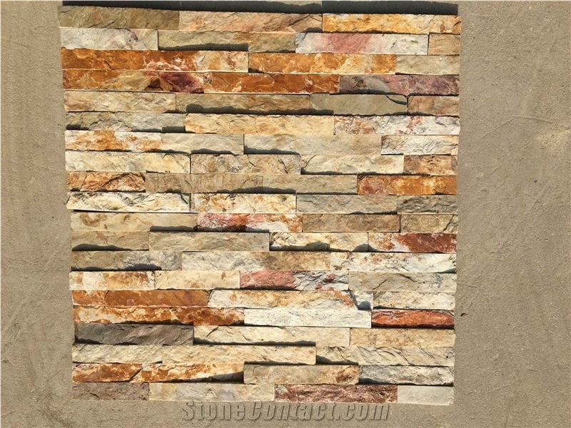 Cultured Stone, for Wall Cladding, Stacked Stone Veneer, Thin Stone Veneer, Ledge Stone