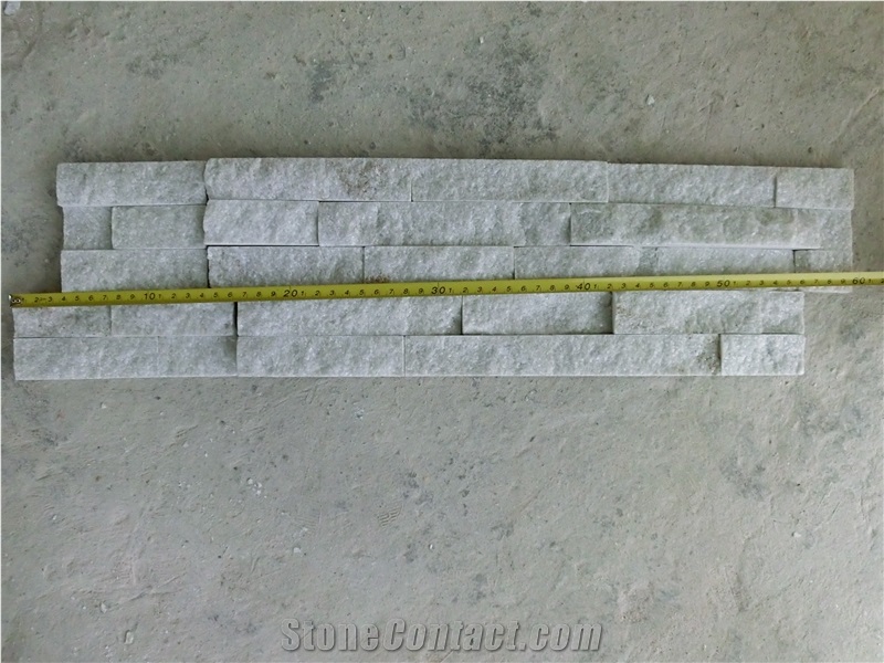Gc-102 S Type 5row White Quartzite
