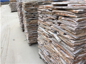 Oyster Slate Flag Stone, Yellow Slate Paving, Slate Crazy Paving, Flag Stone, Slate Flagstone Paver Random
