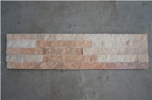 Pink Quartzite Cultured Stone, Quartzite Ledge Stone