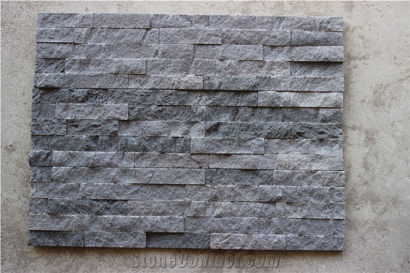 Split Face Culture Stone, Veneer Stone, Stacked Stone, Grey Limestone Cultured Stone