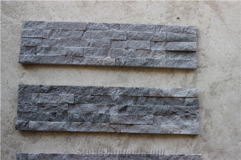 Split Face Culture Stone, Veneer Stone, Stacked Stone, Grey Limestone Cultured Stone