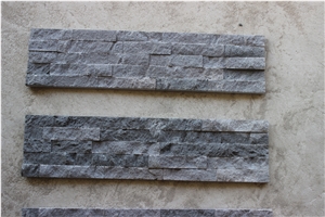 Split Face Culture Stone, Veneer Stone, Stacked Stone, Grey Limestone Cultured Stone
