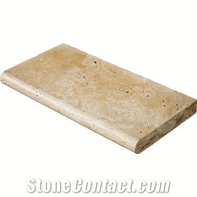 Walnut Travertine Pool Coping