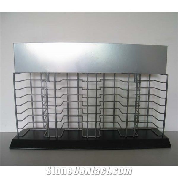 Black Galaxy Granite Metal Displays Black Travertine Display Stand Racks Stands Crema Marble China Display Racks Tile Sample Displays Nepal Marble Display Rack Stands Custom Mosaic Display Racks