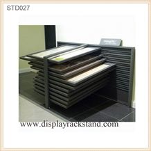 Flooring Displays for Stone Tile Unique Sliding Display Stands Racks Granite Marble Showroom Display Racks