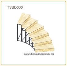 Four Sides Tile Display Flooring Rotary Tower Stone Free Stands Hardwood Shelf Ceramic Racks Spinner Display Rack Custom Sample Boards Marble Shelving Limestone Displays Pebble Racks Block