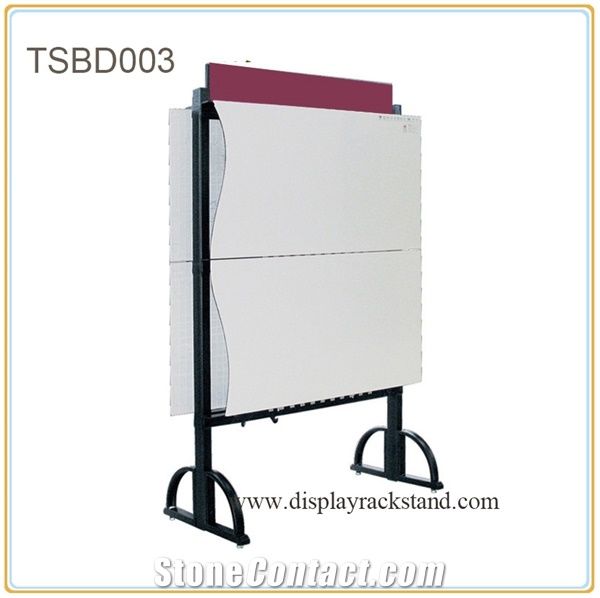 Granite Sample Displaly Stands Metal Racks for Quartz-Stone Sample Stands Displays Mosaic Tile Sample Displays Racks for Baslat
