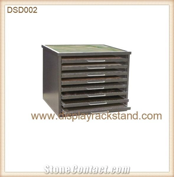 Granite-Slabs Racks Quartz Stone Sliding Tiles Stands Displays Wing Mable Tiles Displays Showroom Racks for Limestone Tile Sample Displays