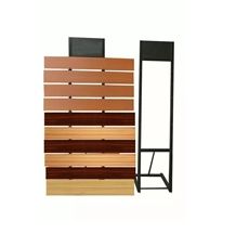 Page Turning Frame Hardwood Rack Waterfall Display Wing Rack Sample Frame Metal Display for Exhibition Tile Stand Ceramic Rack Flooring Display Free Standing Stone Display Metal Steel Hardwood Rack