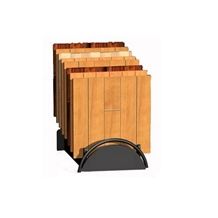 Page Turning Frame Hardwood Rack Waterfall Display Wing Rack Sample Frame Metal Display for Exhibition Tile Stand Ceramic Rack Flooring Display Free Standing Stone Display Metal Steel Hardwood Rack