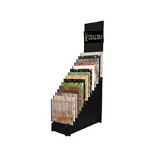 Quartz Stone Marble Sliding Standing for Stone Tiles Display Stands