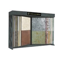 Quartz Stone Marble Sliding Standing for Stone Tiles Display Stands