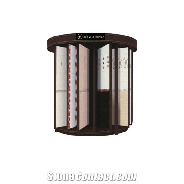 Quartz Stone Marble Sliding Standing for Stone Tiles Display Stands