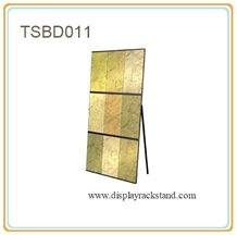 Slab Stone Sample Display Stands Labradorite Sample Metal Racks Trade Show Fixture Stands for Pakistan-Marble Marble Tile Shelevs Slate Sample A-Frames