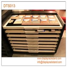 Slate Display Stands Drawer Wire Racks Black-Granite Displays Frames Sliding Stands Displays Mosaic Tiles Displays