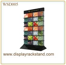 Slate Display Stands Drawer Wire Racks Black-Granite Displays Frames Sliding Stands Displays Mosaic Tiles Displays