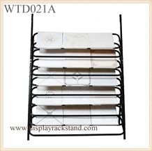 Sliding Vinyl Displays Waterfall Marble Stands Loose Granite Displays Cases Limestone Display Sandstone Storage Racks Steel Racks Floor Displays Onyx-Slabs Frame Artificial Stone Displays Stands