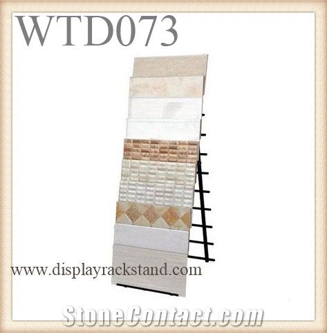 Standing Tile Displays Marble Displays Stone Towers Mosaic Shelf Quartzite Stands Granite Racks Hardwood Displays Ceramic Cabinets Limestone Displays Metal Racks Stand Loose Tile Displays