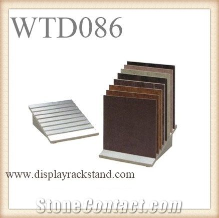 Standing Tile Displays Marble Displays Stone Towers Mosaic Shelf Quartzite Stands Granite Racks Hardwood Displays Ceramic Cabinets Limestone Displays Metal Racks Stand Loose Tile Displays