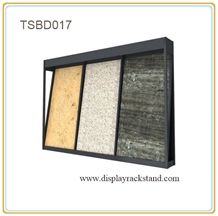 Stone Displays Racks Tile Sample Stands Sliding Metal Display Tower Slab Marble Free Standing for Showroom Display Stands