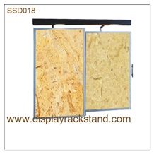 Storage Racks Loose Tile Displays Marble Displays Stone Towers Mosaic Shelf Quartzite Stands Granite Racks Hardwood Displays Ceramic Towers Waterfall Tile Displays Wing Racks Metal Racks Ceramic Racks