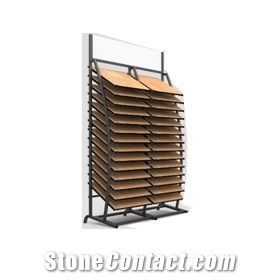 Storage Racks Waterfall Tile Displays Marble Displays Stone Towers Mosaic Shelf Quartzite Stands Granite Racks Hardwood Displays Ceramic Cabinets Quartzite Displays Wing Racks Metal Racks Fixture