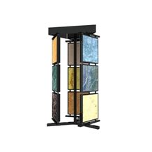 Tile Displays Stands Marble Granite Tile Sliding Display Racks for Showroom Metal Hanging Display Racks for Stone