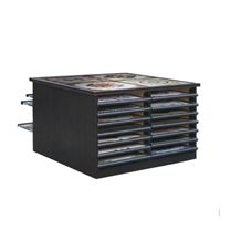 Tile Displays Stands Marble Granite Tile Sliding Display Racks for Showroom Metal Hanging Display Racks for Stone