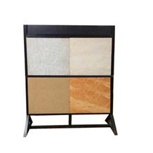 Tile Displays Stands Marble Granite Tile Sliding Display Racks for Showroom Metal Hanging Display Racks for Stone