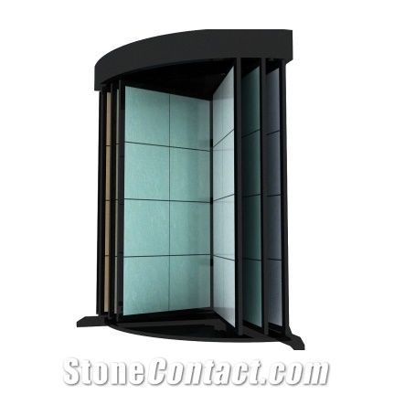 Tile Displays Stands Marble Granite Tile Sliding Display Racks for Showroom Metal Hanging Display Racks for Stone