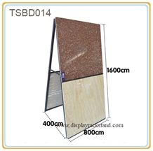 Tile Sample Display Racks Granite-Slabs Sample Floor Displays Racks Marble Stands Travertine Showroom Display Shelves for Granite Sample