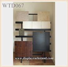 Tile Sample Display Racks Granite-Slabs Sample Floor Displays Racks Marble Stands Travertine Showroom Display Shelves for Granite Sample