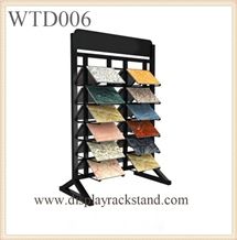 Waterfall Tile Displays Marble Displays Stone Towers Mosaic Shelf Quartzite Stands Granite Racks Hardwood Displays Ceramic Cabinets Limestone Displays Wing Racks Metal Racks