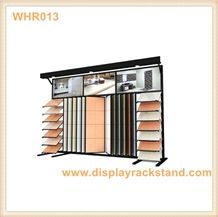Waterfall Tile Displays Marble Displays Stone Towers Mosaic Shelf Quartzite Stands Granite Racks Hardwood Displays Ceramic Cabinets Limestone Displays Wing Racks Metal Racks