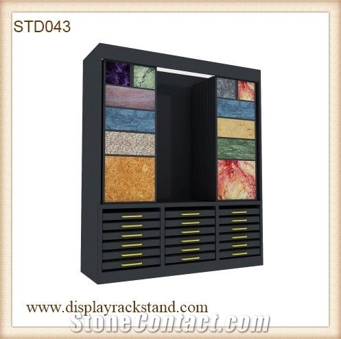 White-Marble Displays Iron Racks Display Systems Limestone Racks Sliding Stands Granite-Slabs Displays Mosaic Displays Showroom Display Racks