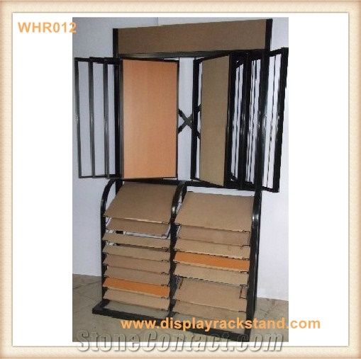 Wing Rack Waterfall Hardwood Displays Wooden Display Ladder Laminate Flooring Display Marble Slab Rack Metal Display Pebble Stands Ceramic Tile Shelf Display Easel Stand Wire Plate Stand